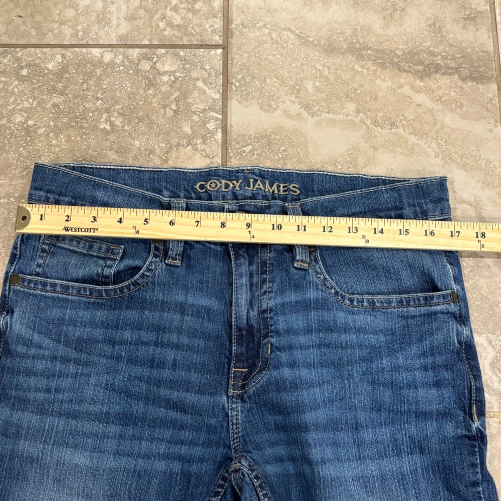 Cody‎ James Mens Medium Wash Straight Leg Western Jeans 33x34 CJFA21J99 Blue - Picture 13 of 16